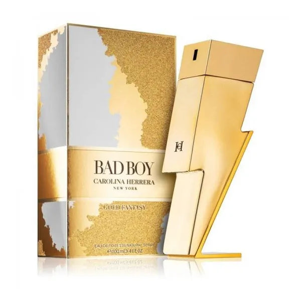 CAROLINA HERRERA BAD BOY GOLD FANTASY EDT 100ML
